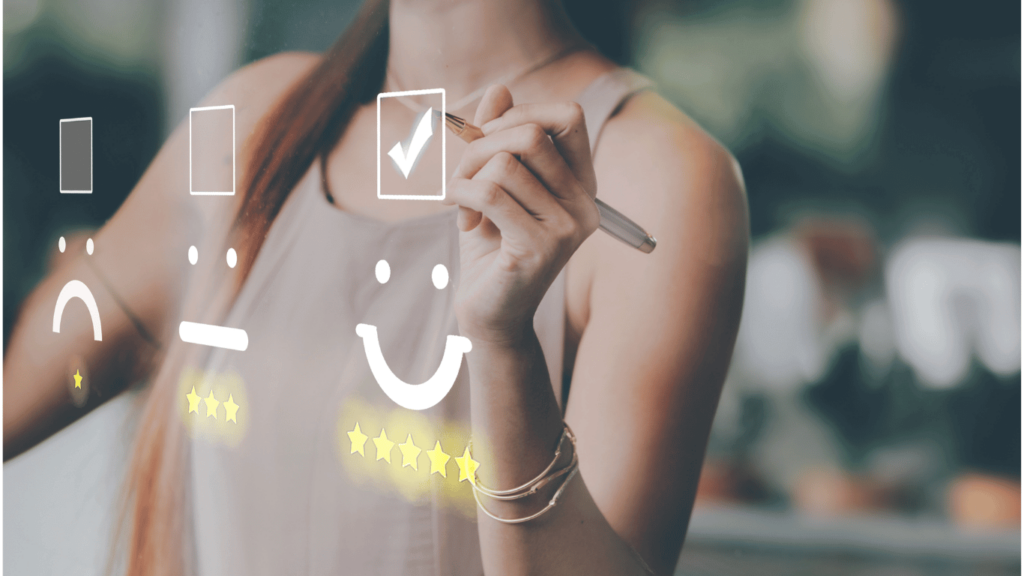 An image depicting an increase in customer loyalty