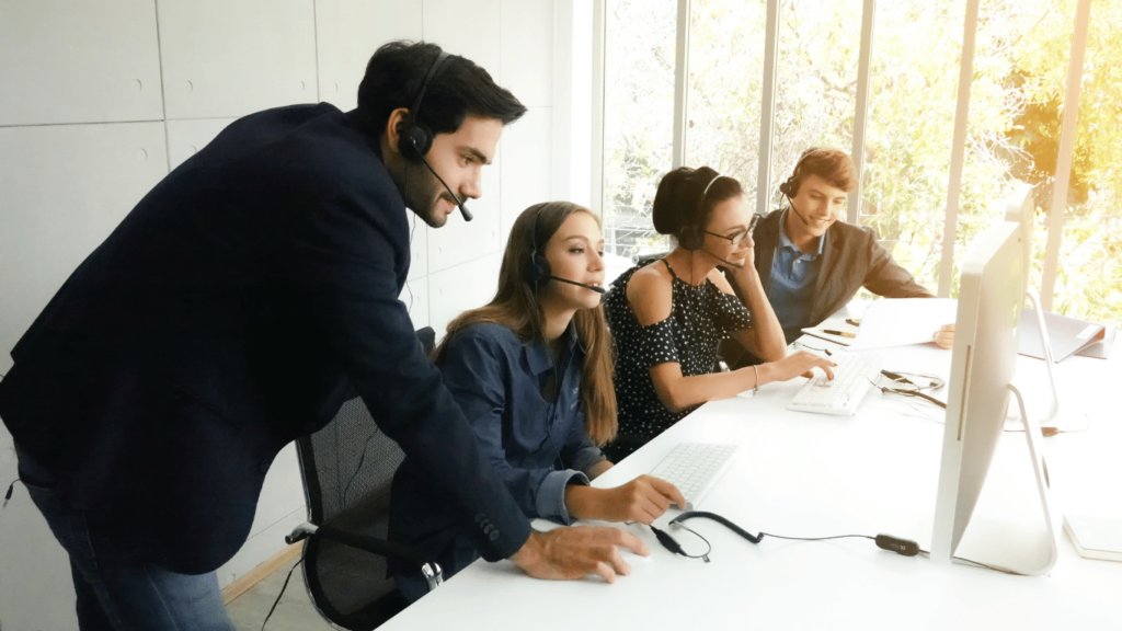 Support requests and customer requests being handled by support teams