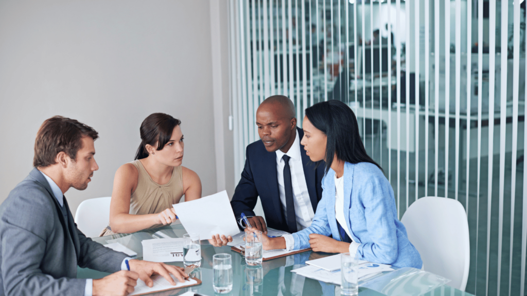 Decision making by executives