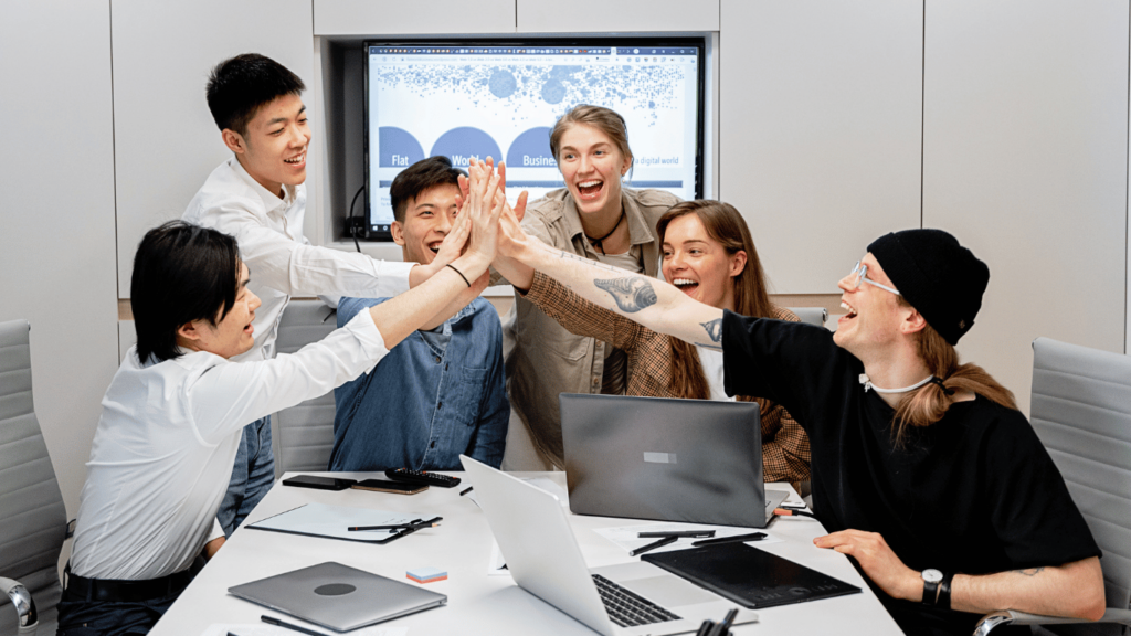 Support team discussing costs related to chat support