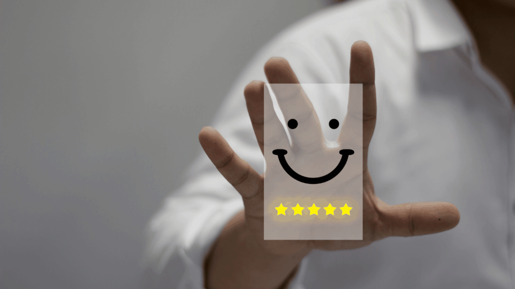 Customer loyalty and high satisfaction