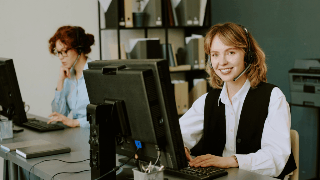 Customer support agents using help desks for support tickets