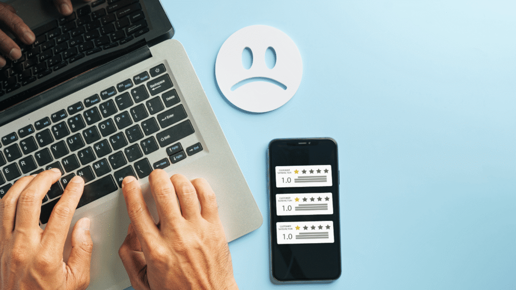 Poor customer service ratings due to AI chat